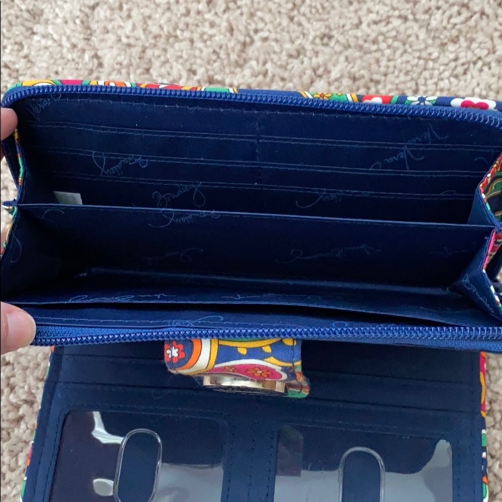Vera Bradley Turnlock Wallet - Picture 7 of 15